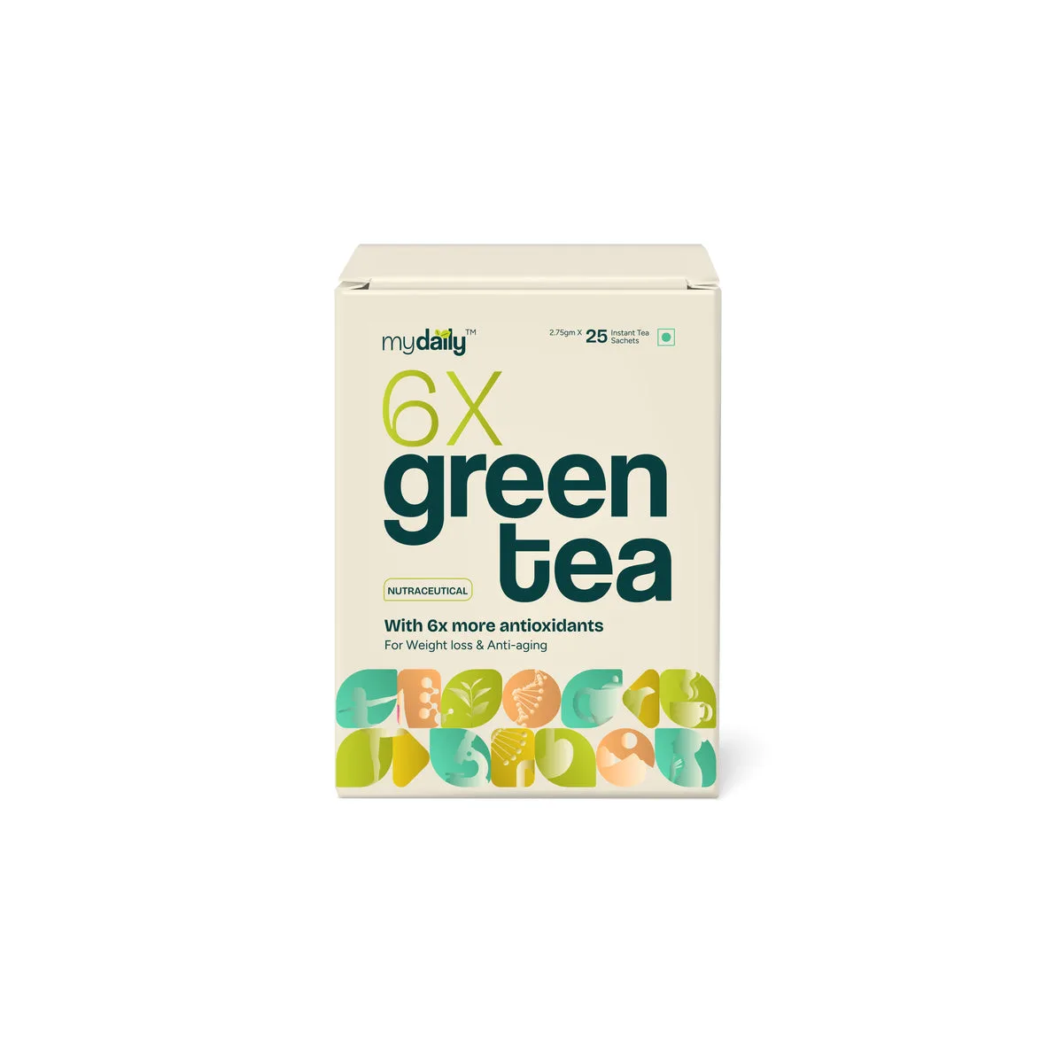 mydaily 6X Green Tea pack